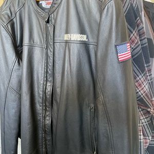 Harley Davidson Leather Jacket 3xl MADE IN THE USA!